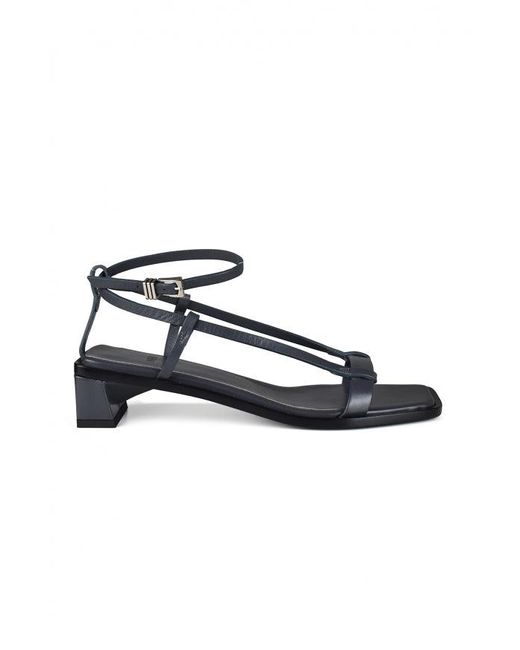 ANEST COLLECTIVE Black Linea Sandals