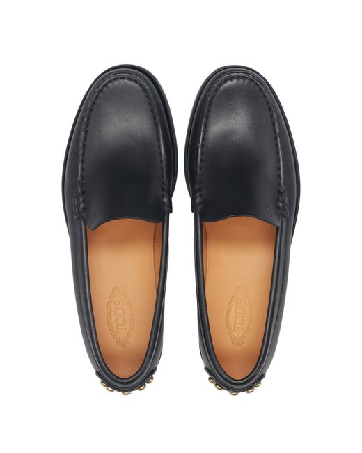 Tod's Black Sandalen