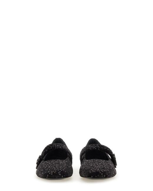 Roberto Festa Black Ballerina With Rhinestones