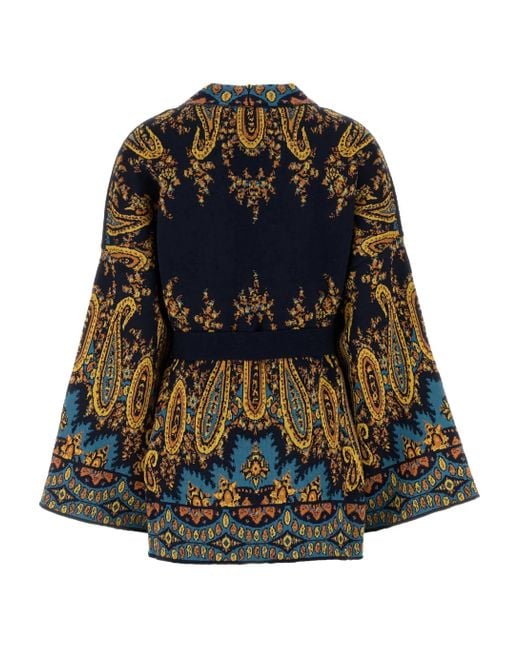 Etro Black Mantella