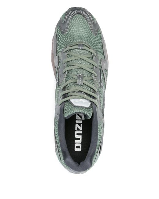 Mizuno Gray Shoe Wave Rider for men