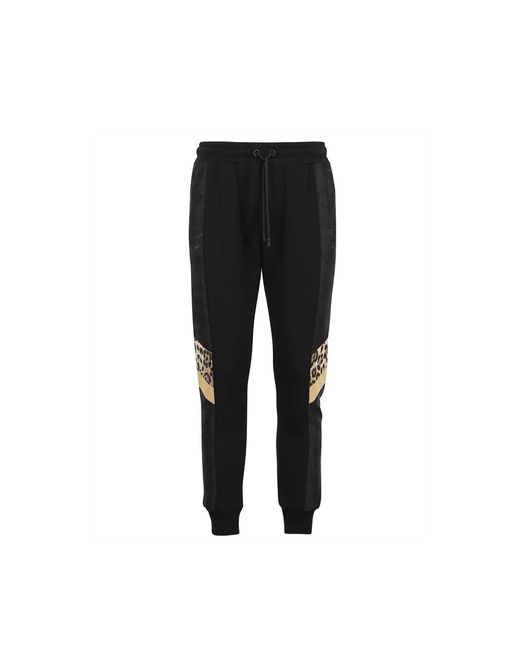 Dolce & Gabbana Black Cotton Pants for men