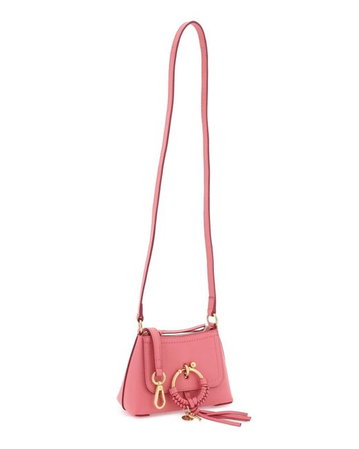 Ver por Chloe Joan Mini Crossbody Bag See By Chloé de color Pink