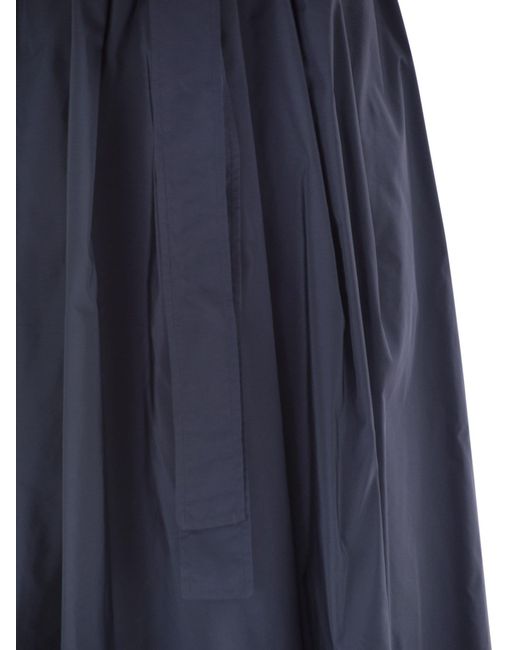 Week-end max mara zarda large jupe en taffetas Weekend by Maxmara en coloris Blue