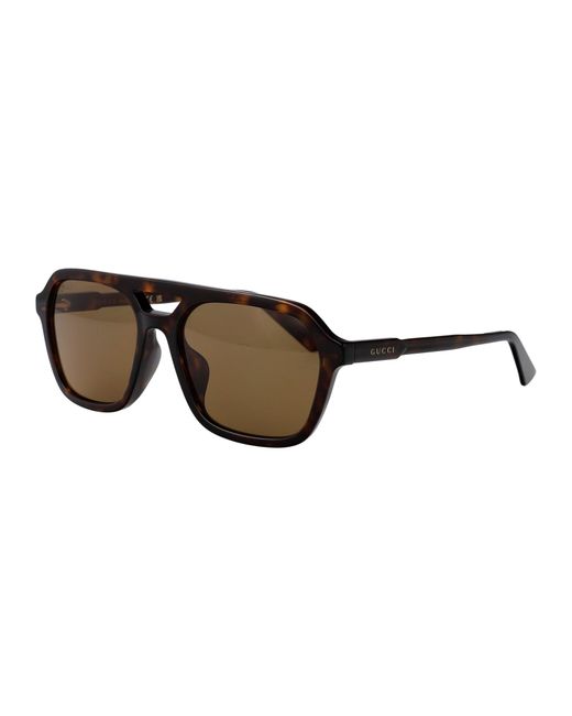 Gucci Brown Sunglasses for men