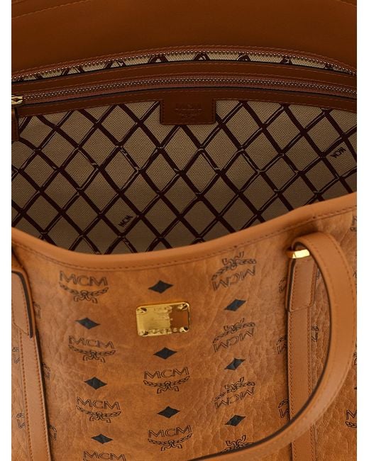 MCM Brown 'Toni' große Einkaufstasche