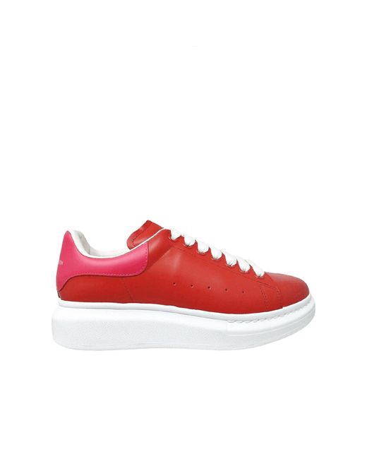 Alexander McQueen Red Sneakers