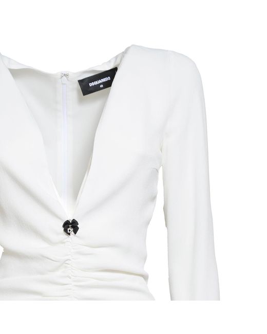 Vestidos DSquared² de color White