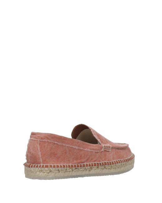 Espadrilles Pink Sandalen rot