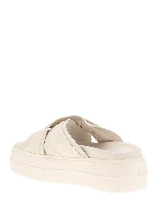 Hogan Natural H680 Skyscraper Sandals