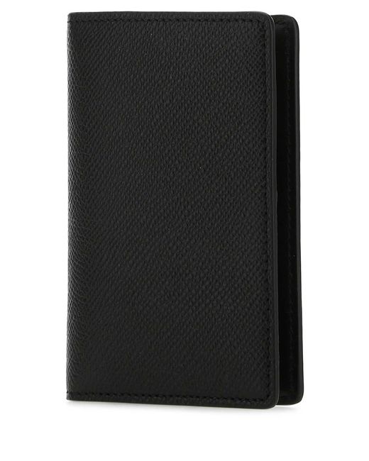 Maison Margiela Black Portafoglio for men