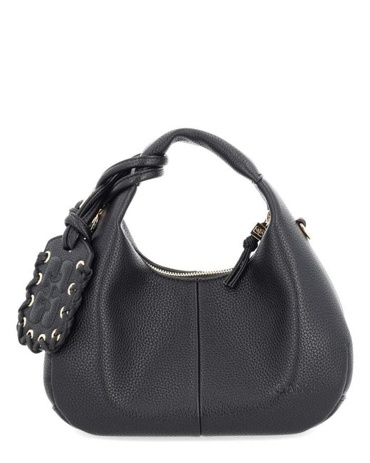 Ganni Black Borsa Hobo Small