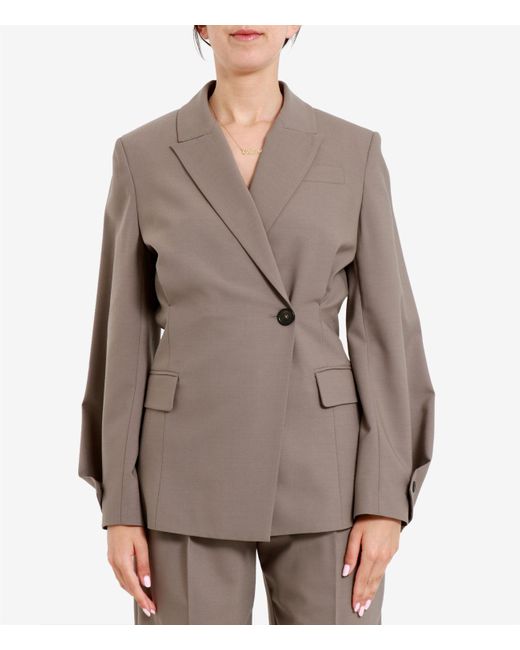 Erika Cavallini Semi Couture Brown Jackets