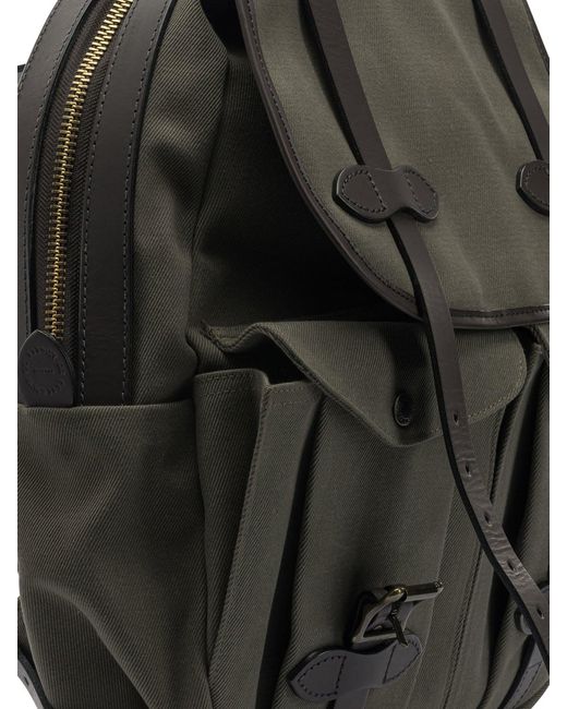Filson Gray Backpack "Rugged"