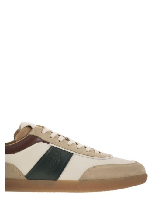 Tod's Multicolor Suede Leather Tabs Sneakers for men
