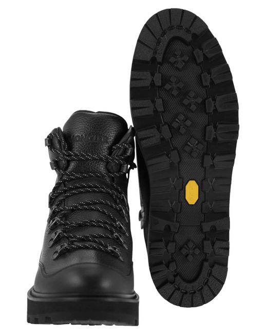 Moncler Black Peka Trek Trekking Boots
