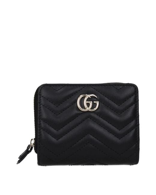 Gucci Black Wallet Leather