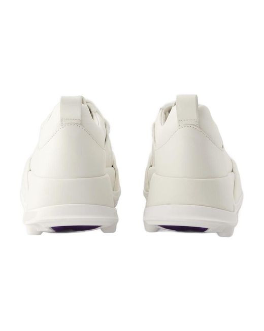Jil Sander Sneakers Leather Porcelain in White | Lyst Jil Sander Sneakers Leather Porcelain in White | Lyst