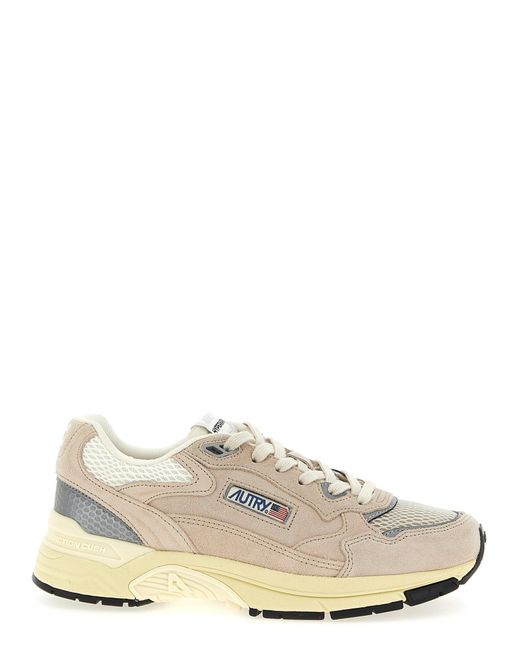 Autry White Hyperway Low' Sneakers for men