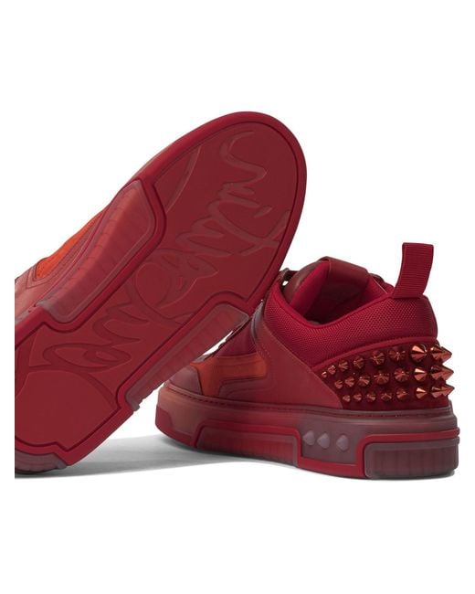 Christian Louboutin Red Sneakers & Slip-On for men