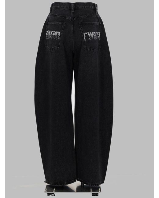 Alexander Wang Black 100% Regen Cotton Jeans