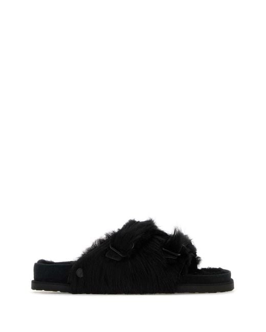BIRKENSTOCK 1774 X BECOMES BERLIN Black Zürich Pony Shearling 1774