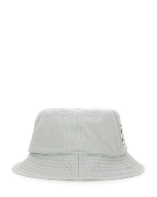 Vivienne Westwood White Bucket Hat With Logo