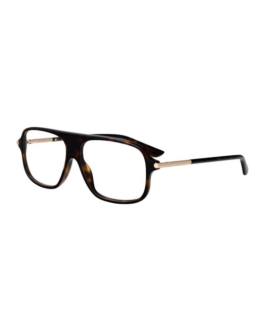 McQueen Black Aviator Optical Am0555 O 002