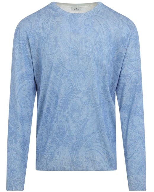Etro Blue Maglia