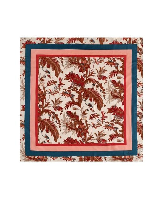 Weekend by Maxmara Red Onesto Foulard Scarf