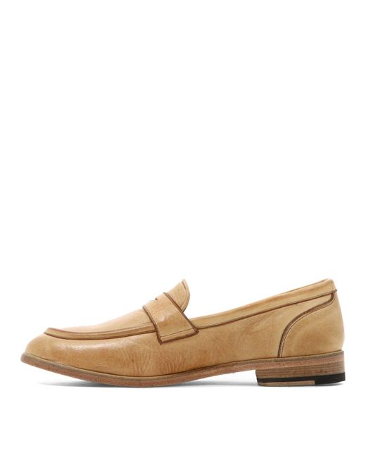 Sturlini Natural Classic Leather Loafers