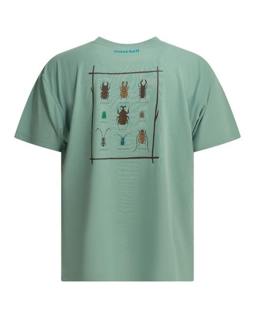 Montbell Green Light Polyester T-Shirt