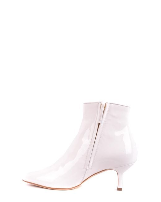 Polly Plume White Boots