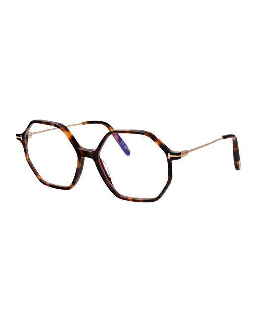 Tom Ford Multicolor Avana Scura Acetate Optical Glasses