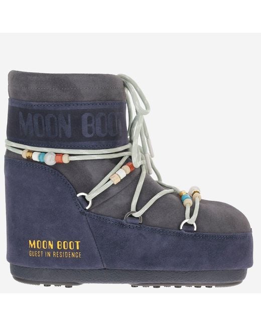 Moon Boot X Guest In Residence Blue Moon Boot X Guest