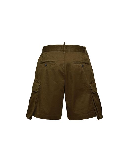 Short DSquared² en coloris Green