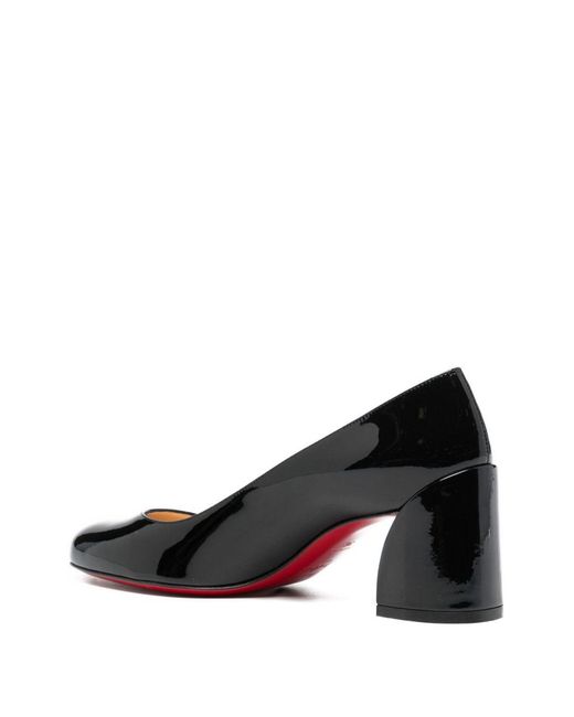 Christian Louboutin Black Miss Sab Patent Leather Pumps