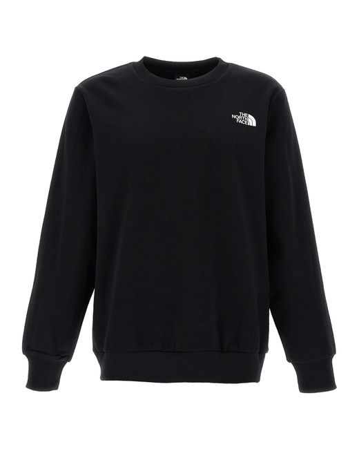 The North Face 'simple Dome Crew' Sweatshirt in het Blue voor heren