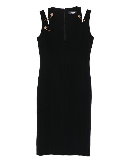 Mini Cocktail Vestido Versace de color Black