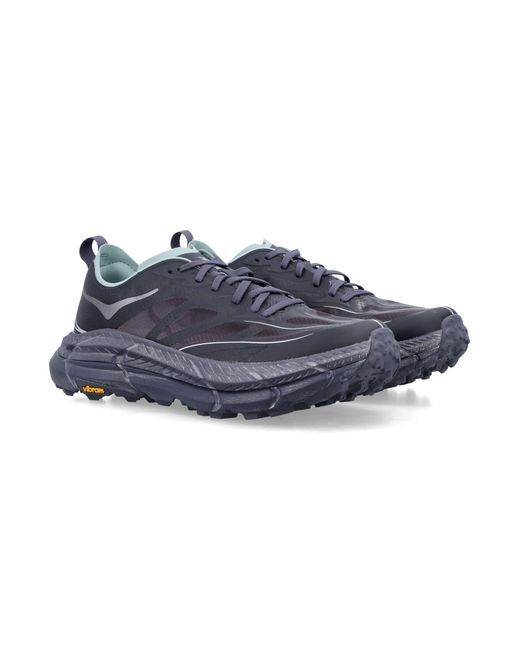 Hoka One One Blue Mafate Speed 4 Lite Sneakers