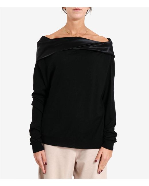 Alberta Ferretti Black Sweaters