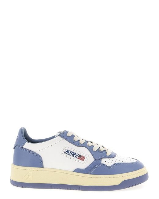 Autry Blue 'Medaillengewinner niedriger' Turnschuhe