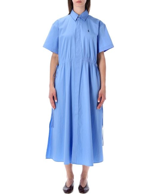 Polo Ralph Lauren Blue Classic Polo Dress For