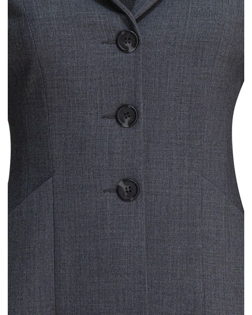 Semler Black Single-Breasted Blazer Jackets And Coats