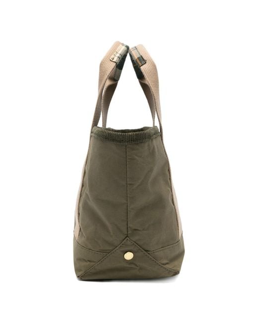 Barbour White Mini Mya Tote Bag