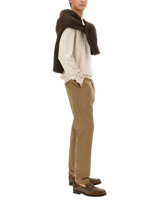 PT Torino Natural Straight Leg Pants for men