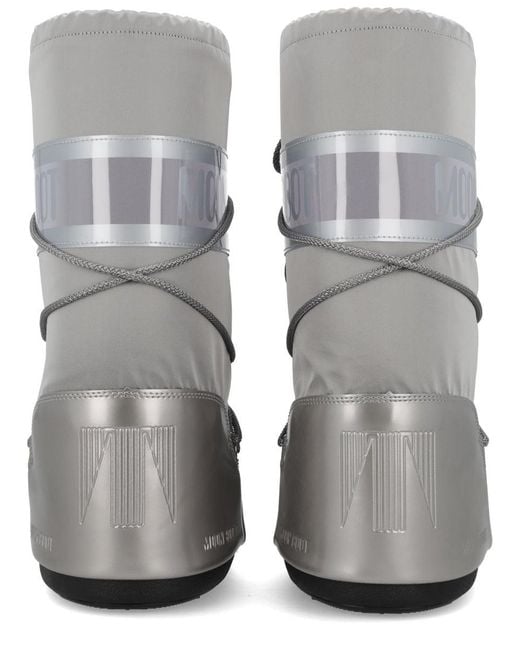 Moon Boot Gray "Icon Glance" Boot for men