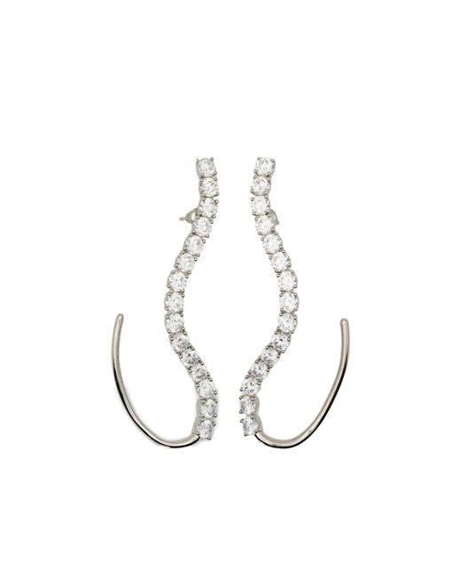 Panconesi White Constellation Cuff Earrings