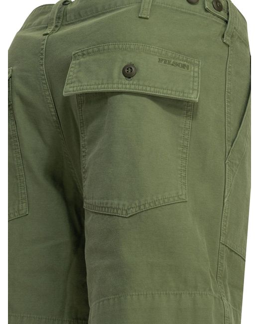 Filson "field Supply" Korte Hulpprogramma in het Green