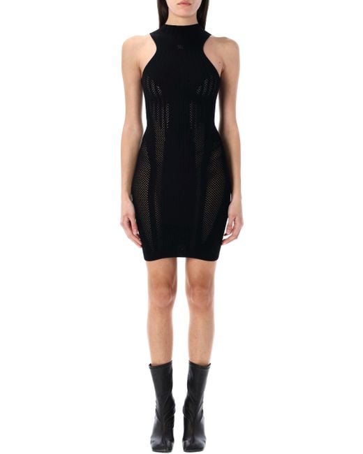 Short Dresses M I S B H V de color Black